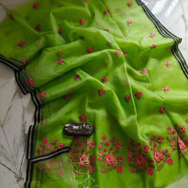 Pure Muslin Saree