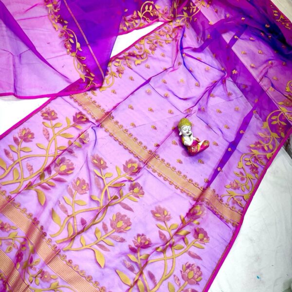 Resham Jamdani Saree