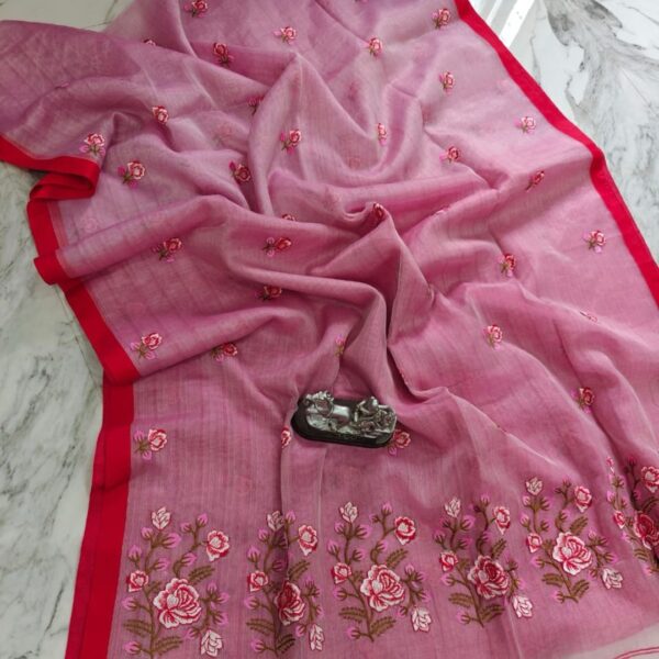 Pure Muslin Saree