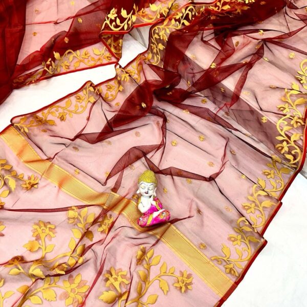 Resham Jamdani Saree