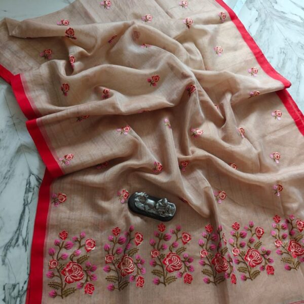 Pure Muslin Saree