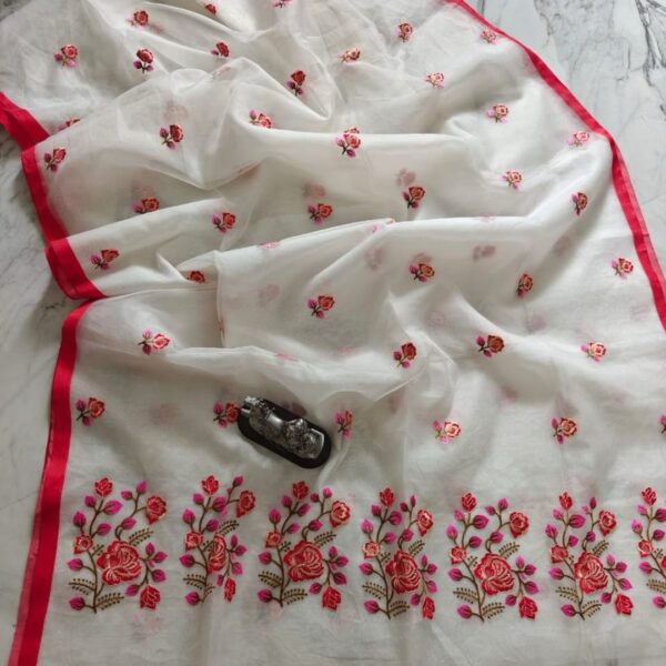 Pure Muslin Saree